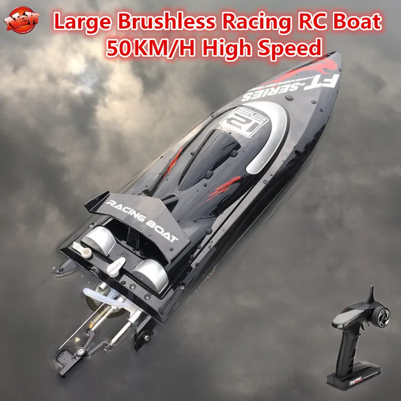 Professional Brushless Racing Electric Wireless Control RC Boat 2.4G 50KM/H 46CM High Speed Water Cooling RC Speedboat Model Professional Brushless Racing Electric Wireless Control RC Boat 2.4G 50KM/H 46CM High Speed Water Cooling RC Speedboat Model