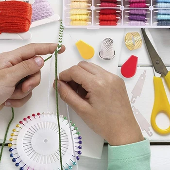 

Embroidery Floss with Organization Box, Includes 99 Colors Embroidery Floss Cross Stitch Kits, Letter Beads for Friendship Brace