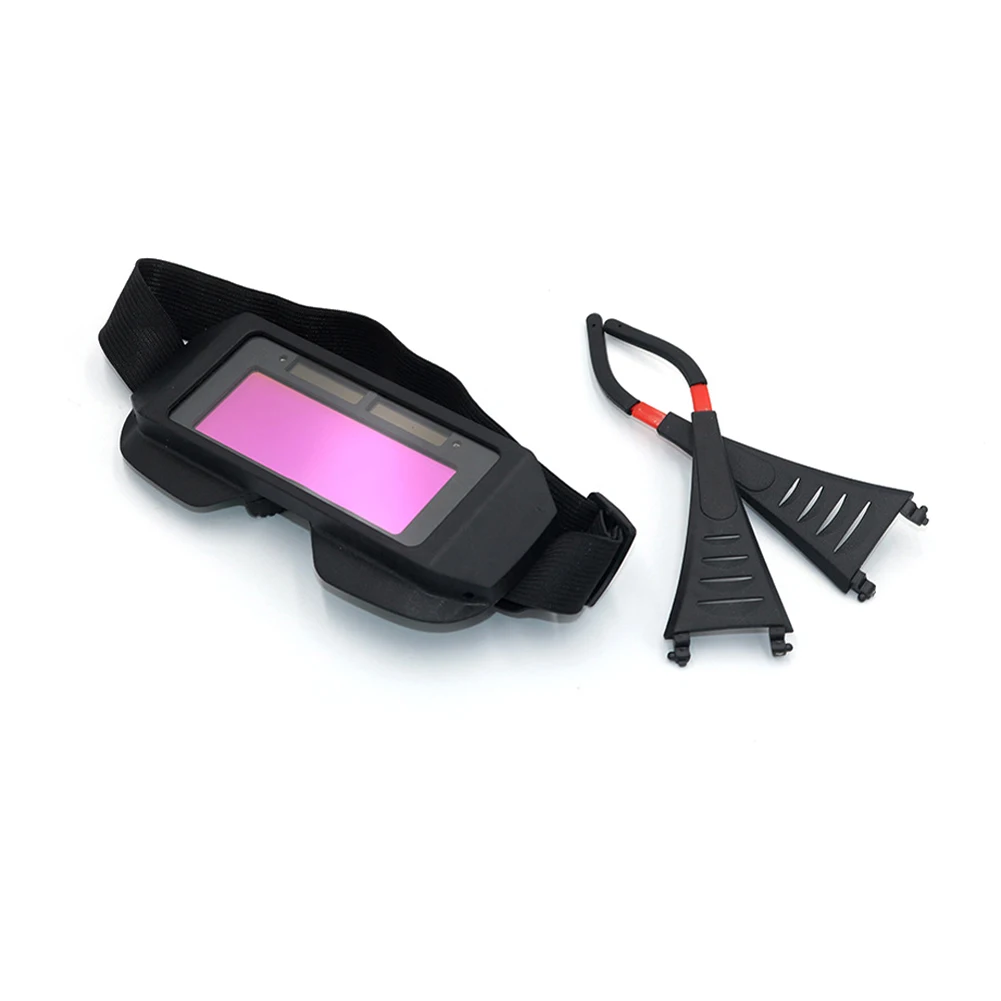 Солнечные очки для глаз защитный фотоэлектрический антибликовый шлем Сварочная