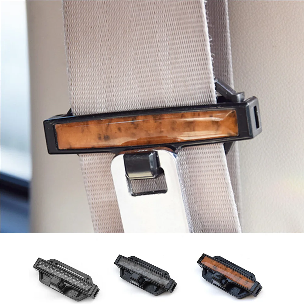 4Pcs Car Seat Belts Buckle Safety Adjust Strap Seat Belt Clips Car