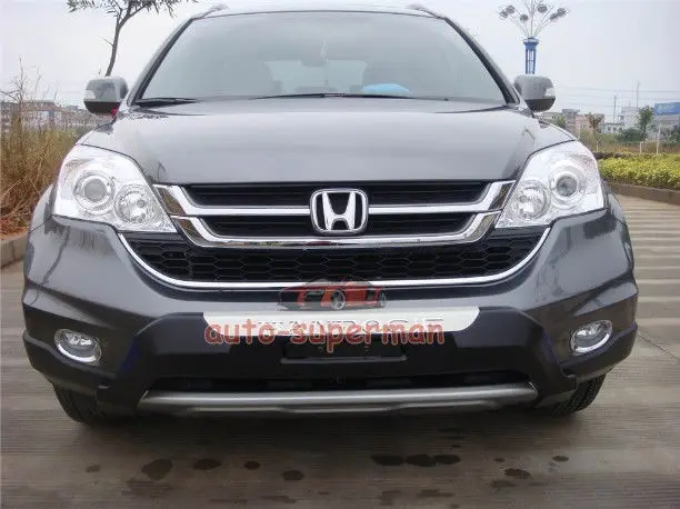 Хром F+ задняя противотуманная фара Крышка лампы Планки для honda CRV 2010 2011 за исключением дизеля