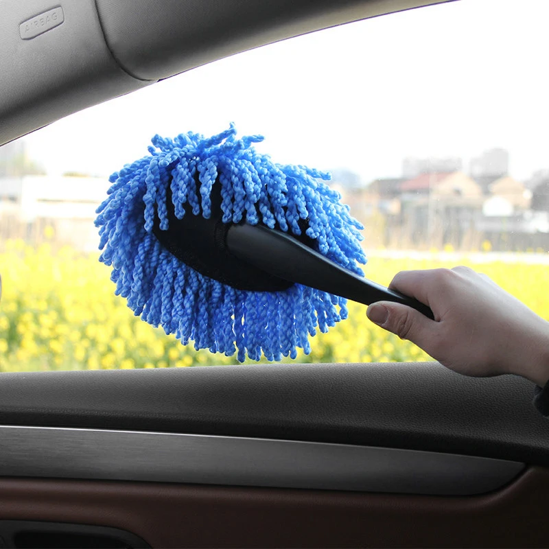 

Car Wash Brush Vehicle Clean Tool Soft Mop Dusting Tool Microfiber Window Car Washing Cleaning Brushes Dirt Dust Clean Brush