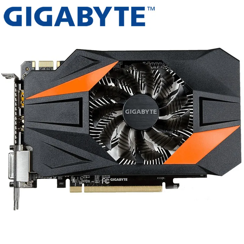 Видеокарта GIGABYTE GTX 950 2 Гб 750 бит GDDR5 видеокарты для nVIDIA VGA карты Geforce GTX950 б/у 1050 Ti GTX750 |
