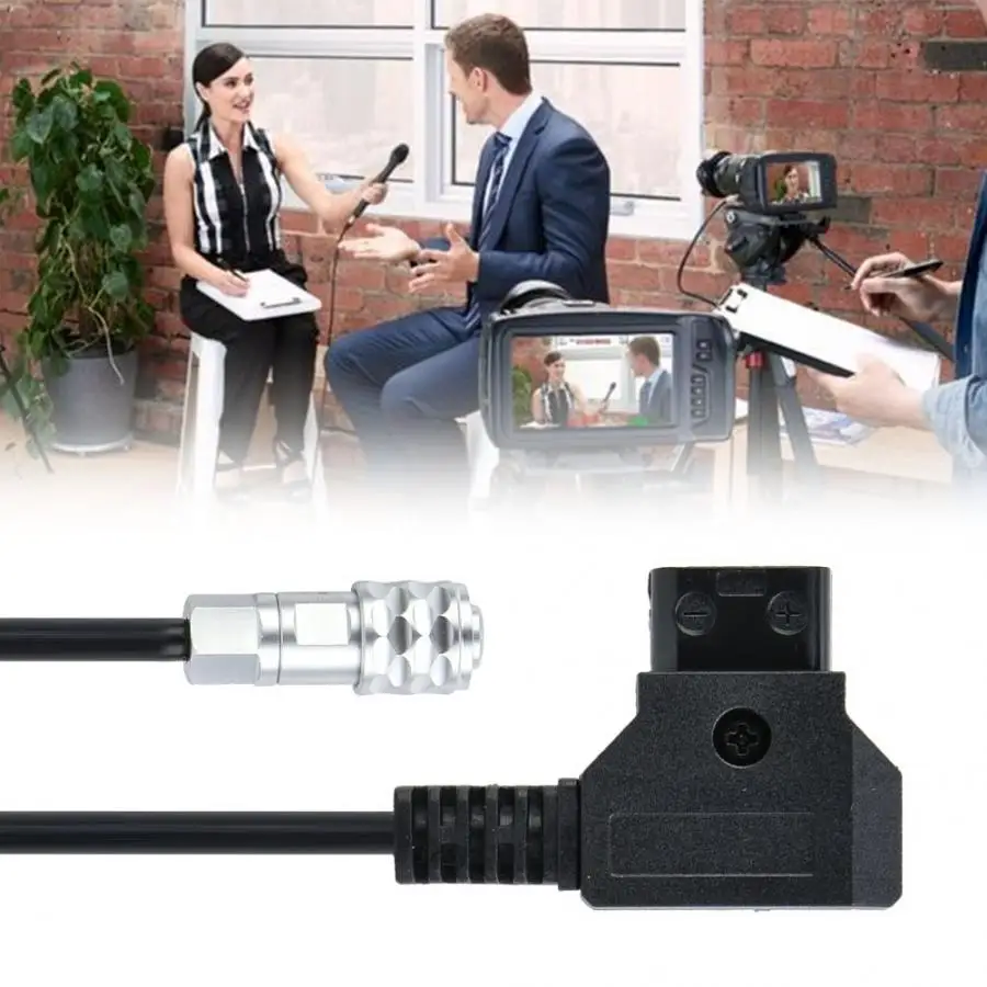 D-tap до 4K кабель питания для Blackmagic Pocket cinema camera 4K и Золотое крепление V Mount B