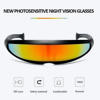 

New Photosensitive Night Vision Glasses Driver Goggles Eyewear UV Protection Sunglasses Outdoor Travel Night Vision Goggles