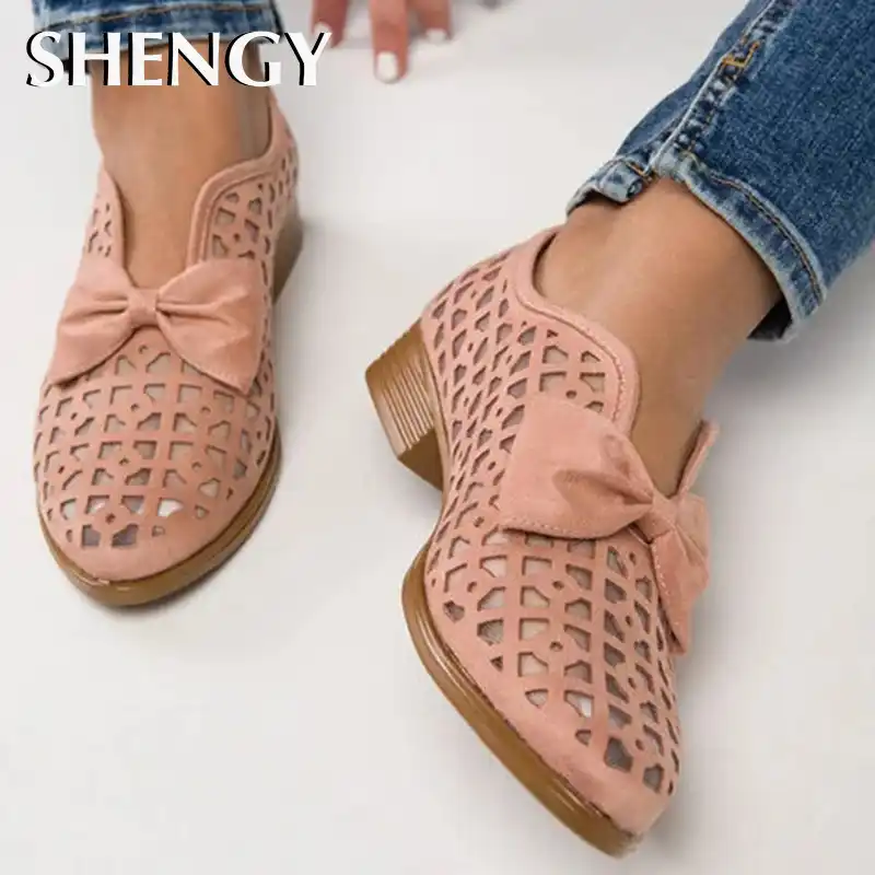 ladies comfortable flat shoes