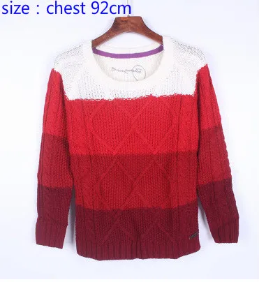 Женский дизайнерский винтажный матовый пуловер desigual от испанского дизайнера, свитера в ярких лоскутных цветах - Цвет: 20
