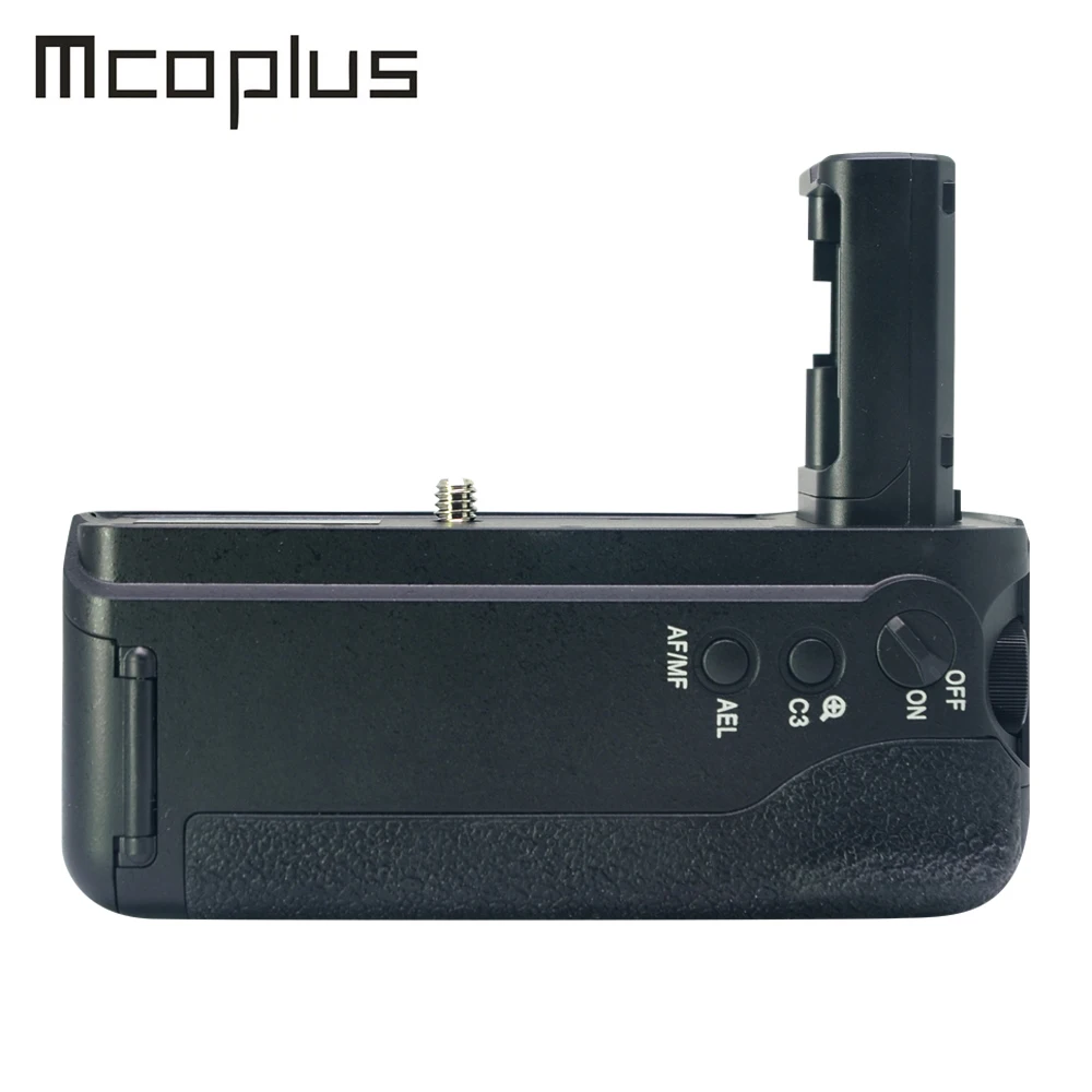 MK-A7II Batteria Impugnatura Verticale di Ricambio per Fotocamera A7II / A7S2 / A7M2 / A7R2, Funziona con Una Batteria NP-FW50 da 1 o 2 Pezzi