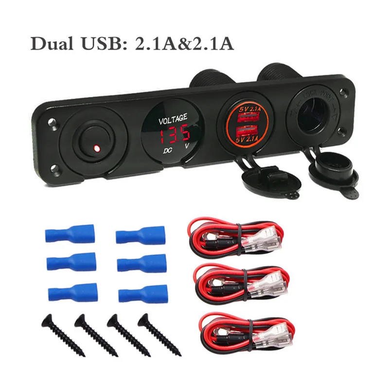 4-Hole-Dual-USB-Charger-Voltmeter-12V-Power-Socket-Cigarette-Lighter-Socket-Switch-Panel-fit-Marine.jpg_640x640 (2)