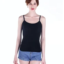 Высокая уличная балетная Базовая фитнес Спагетти ремень эластичный белый черный камзол укороченный солнцезащитный Топ без рукавов майка Верхняя Нижняя рубашка