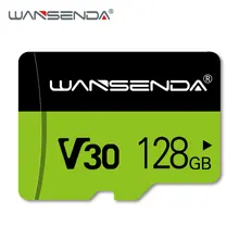 WANSENDA карта памяти Micro SD класс 10 128 ГБ 64 32 16 ГБ|Карты памяти|