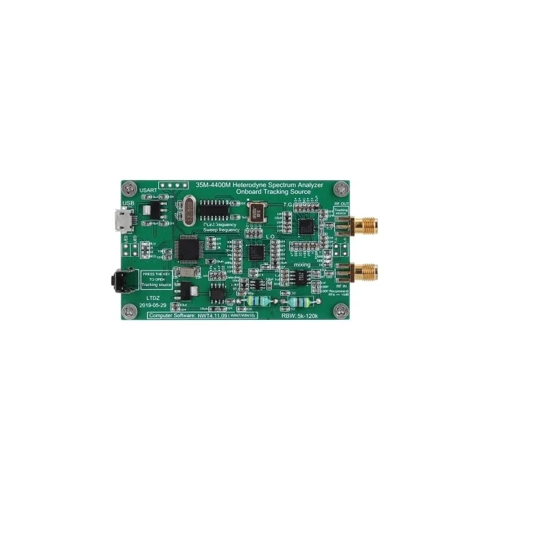 Spectrum Analyzer USB LTDZ 35-4400M Spectrum Signal Source RF Frequency S3JY_yk