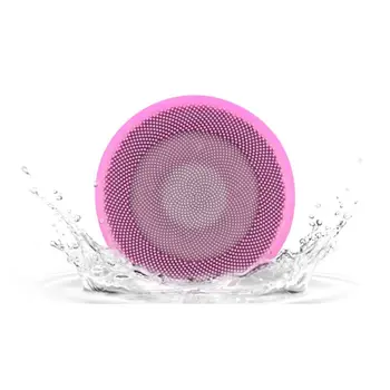 

USB Charging Electric Facial Pore Cleanser Portable Waterproof Makeup Remover Dry and Wet Face Cleansing Brush T4MB