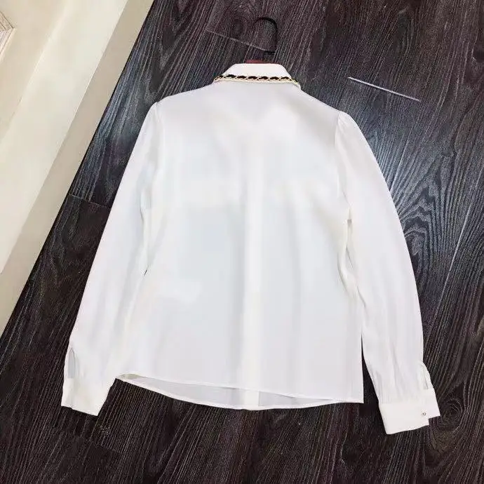 AH10625, модные женские блузки и рубашки,, Подиумные, Роскошные, известный бренд, Европейский дизайн, вечерние, стильная женская одежда