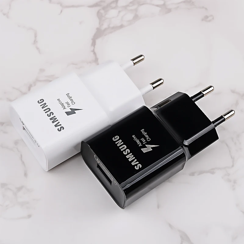 5v 3a usb c Samsung Original Adaptive Fast Charger USB Quick Adapter 1.2/1.5M Type C Cable For Galaxy S8 S9 Plus Note 8 9 A3 A5 A7 2017 65w charger