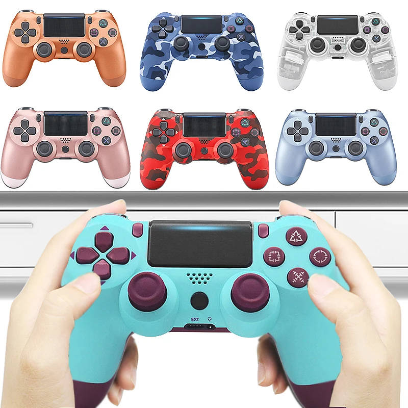 Bluetooth Wireless Joystick for PS4 Controller Fit For mando ps4 Console For Playstation Dualshock 4 Gamepad For PS3|Gamepads| - AliExpress