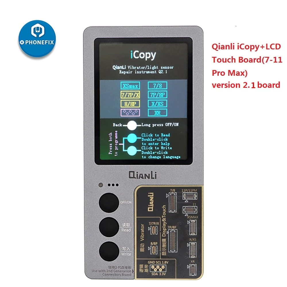£34.94 Qianli Icopy Plus LcdVibrator Transfer Eeprom Programmer For Iphone 11