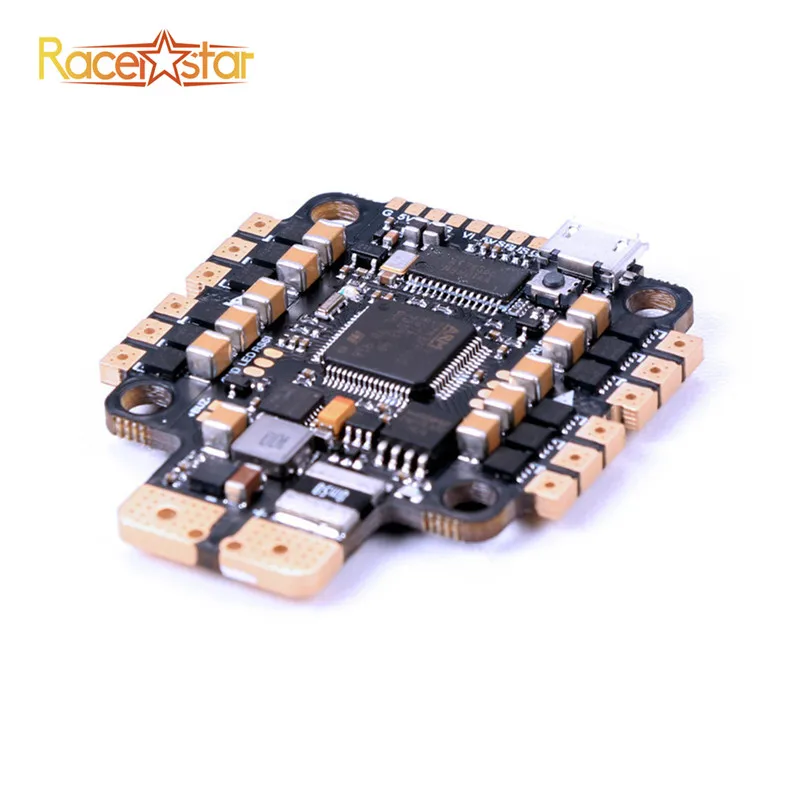 Racerstar StarF4_6S F4 OSD Контроллер полета AIO BEC Датчик тока встроенный 40A BL_S 2-6S 4в1 ESC для RC Дрон мультиротор часть