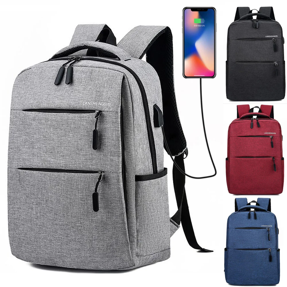 

2020 new fashion business USB computer backpack men's multi-function large capacity waterproof lightweight travel backpack