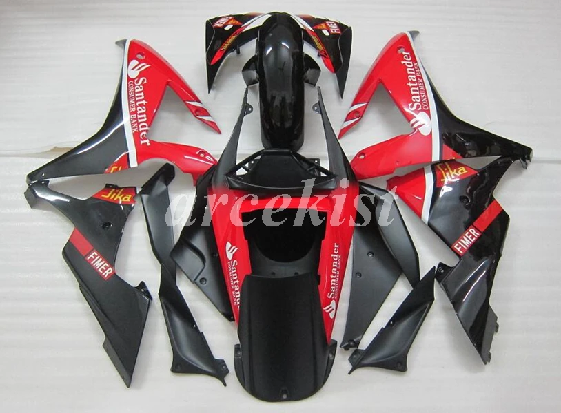 Литьевая Форма ABS мотоцикл обтекатели комплект подходит для Yamaha YZF-R1 2002 2003 02 03 тела набор черный красный