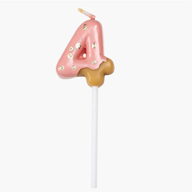 Cake Topper 0-9 Number Cake Decor Hocolate Biscuit Birthday Cupcake Decor Happy Birthday Decor Kids Boy Girl
