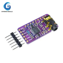 

PCM5102 DAC Decoder Interface I2S Sound Card GY-PCM5102 Player Module Digital Audio Board For Raspberry Pi pHAT Format Board