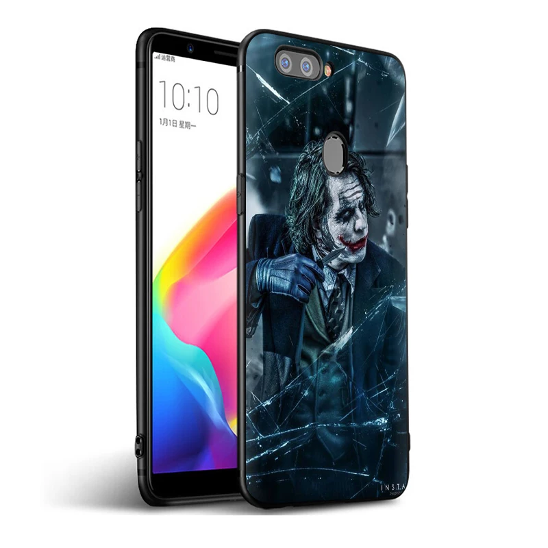 EWAU Джокер фильм силиконовый чехол для телефона для OPPO A1K A5 A9 Reno Z 2 10X Realme 2 A5 3 5 Pro Q X Lite - Цвет: B2