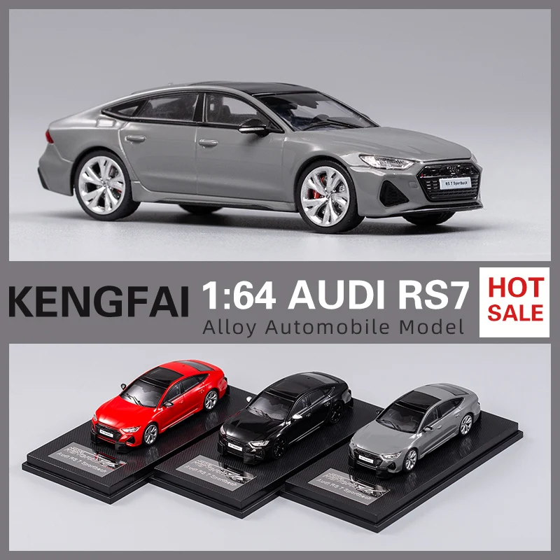 1/18 KENGFAI アウディ RS6 C8 アバント クワンタムグレー KengFai 1:18 Audi RS 6 Avant (C8) year 2021 grey / KiloWorks