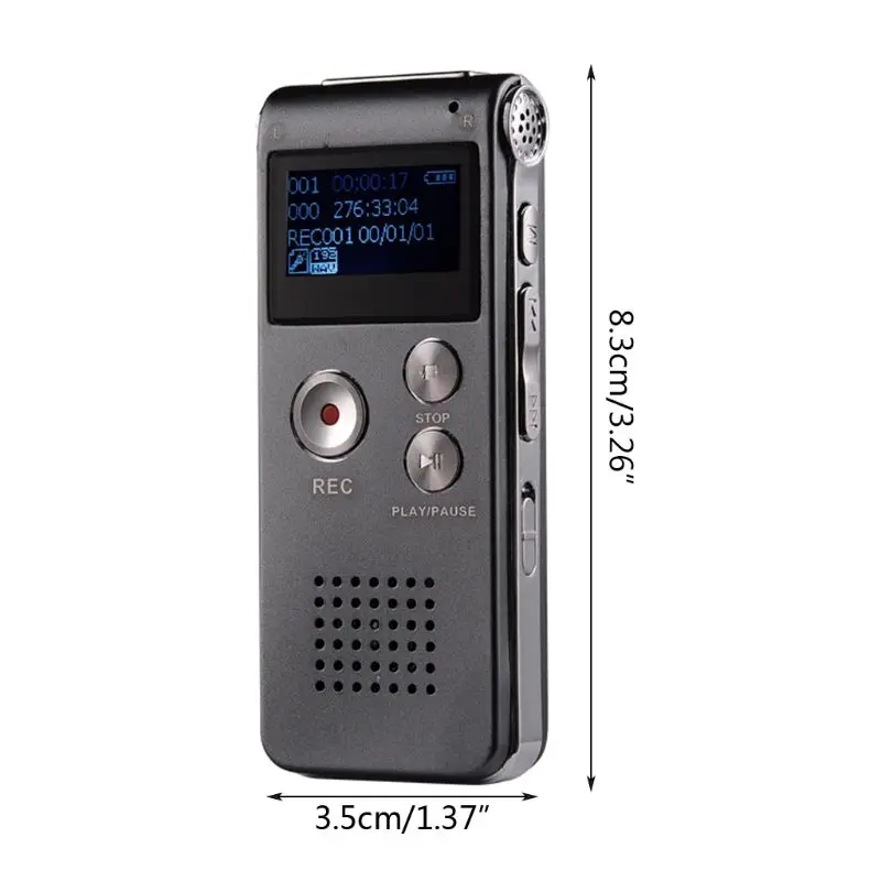 8GB Клип USB Цифровой диктофон аудио диктофон записывающая ручка