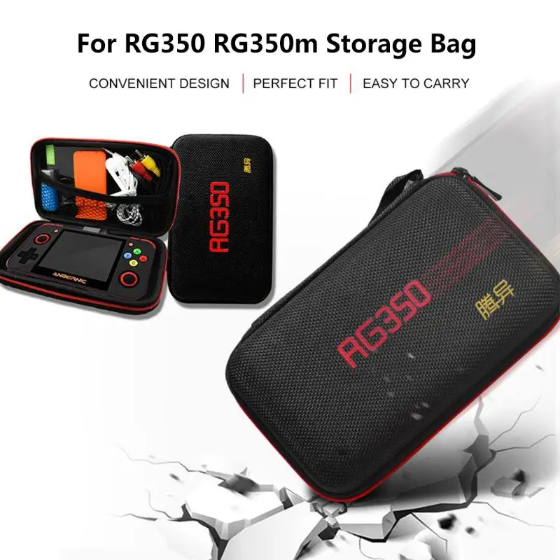 

Game Console Protection Bag Dust-proof Storage Carrying Case for RG350/RG350m