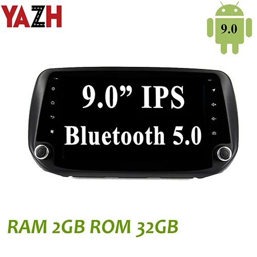 9.0 RAM 2GB ROM 32GB YAZH для hyundai Santa Fe Автомобильный дисплей с 9,0 ”ips 1024*600 HD радио/SWC/OBD/Carplay/зеркальная связь/Bluetooth 5,0 - Цвет: 9.0 RAM 2GB ROM 32GB