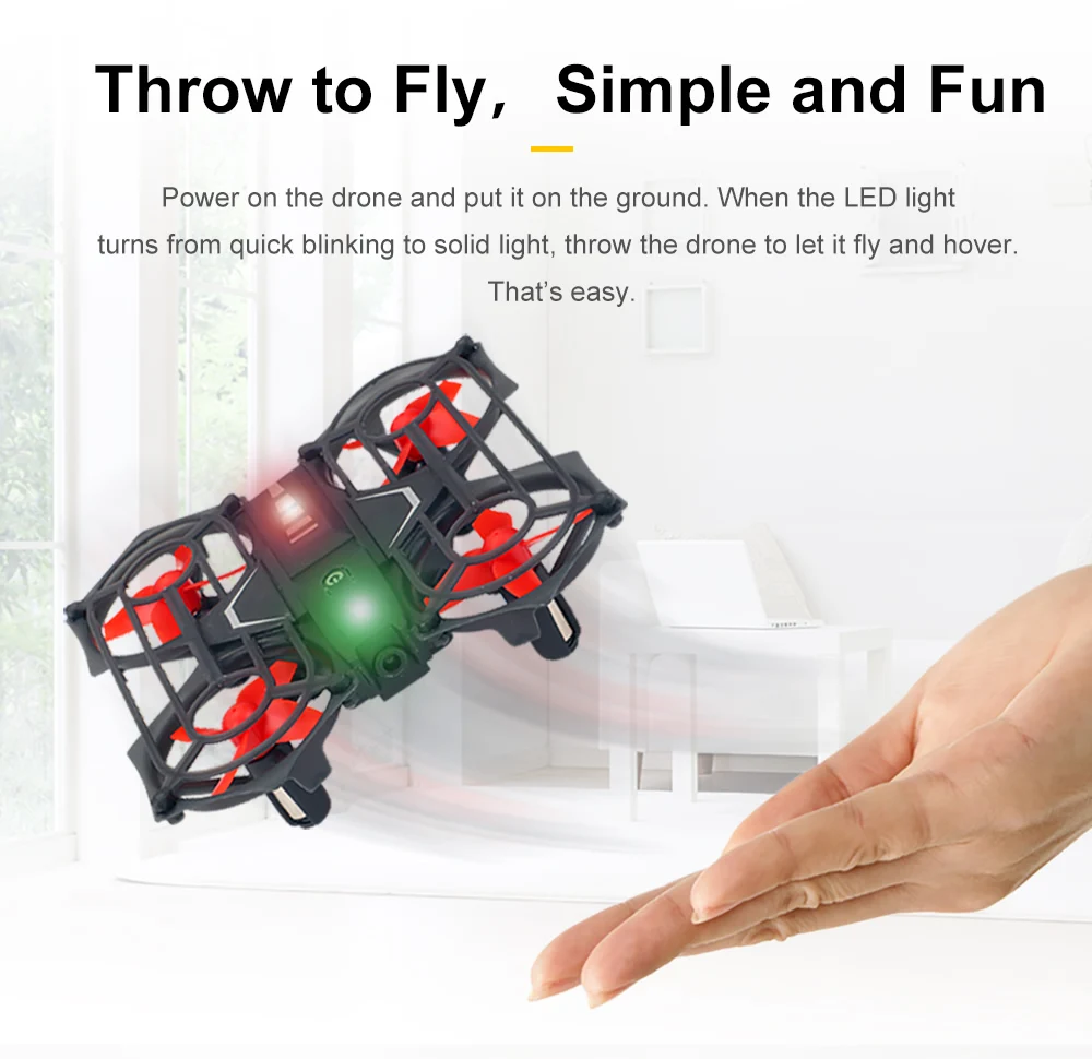 Новое поступление JJRC H74 Радиоуправляемый Дрон 2,4G 4CH 6 Axis 3D флипс инфракрасный зонд дистанционное управление Квадрокоптер для детей Подарки для мальчиков