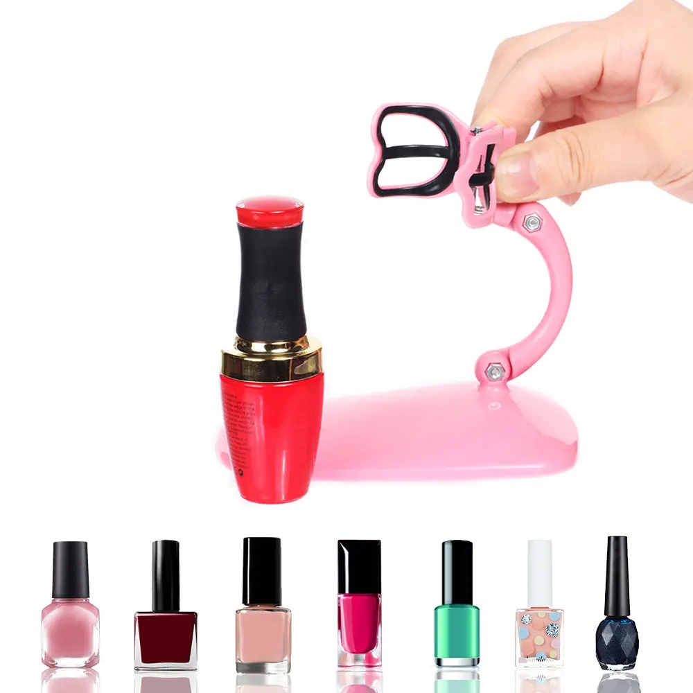 Nail Polish Gel Bottle Holder Hand Adjustable Antispill Nail Bottle