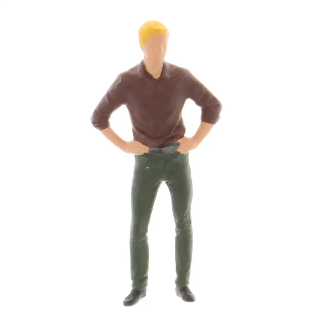 Classical 1:64 Scale Male Figures Diorama Scene Scenario Model Kit Character