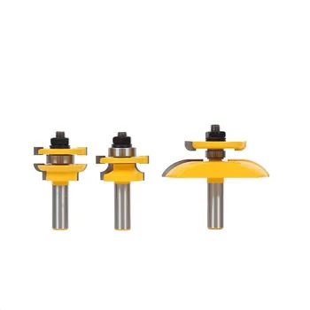 

Flush Router Bit Trim Cutter Tool Carbide Woodworking 3 pcs Particle board