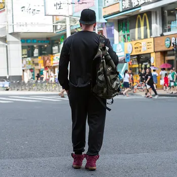 

Street hip-hop printed casual pants feet men's closed trousers plus fat size trousers