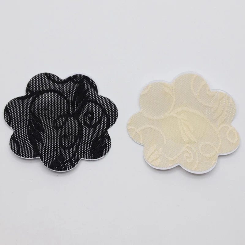 10pcs Women Breast Thira Stickers Adhesive Nipple Cover Pads Push Up Bra Tape Sticker Disposable Paste Anti Emptied Chest Paste