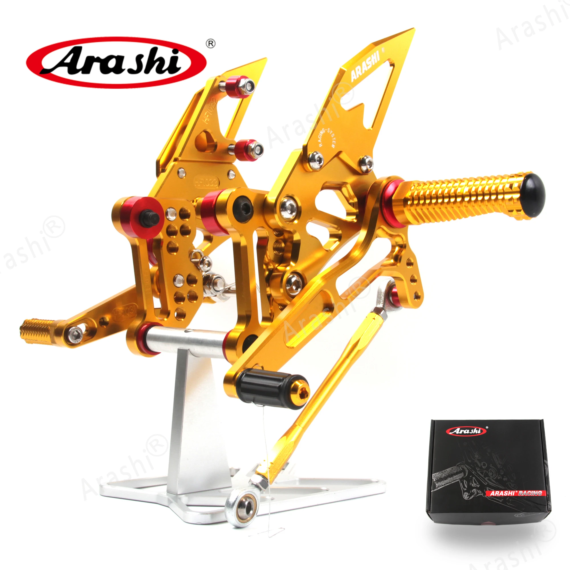 

Arashi Motorcycle Rearset For KTM 1290 SUPER DUKE R 1290 2014 2015 2016 2017 2018 2019 CNC Footrest Foot Pegs Rider Accessories