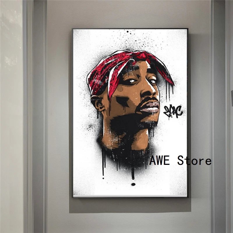 アートポスター 超大迫力A1サイズ！【2pacbig001A1】 2Pac モノグラム HipHop LV☆アートポスター フレーム A1サイズ