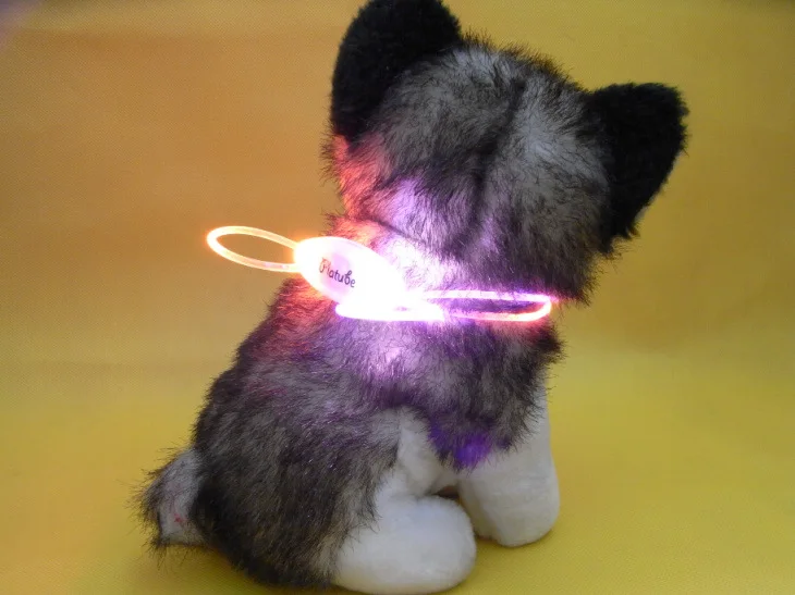 DIY Free Block Cut Pet светящийся воротник многоцветные настраиваемые, с логотипом в настоящее время доступны оптовые поставки