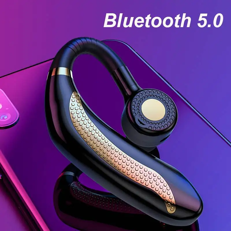 Bluetooth наушники, стерео шумоподавление, bluetooth 5,0, гарнитура, водонепроницаемые, свободные руки, наушники с микрофоном для Iphone, для бизнеса