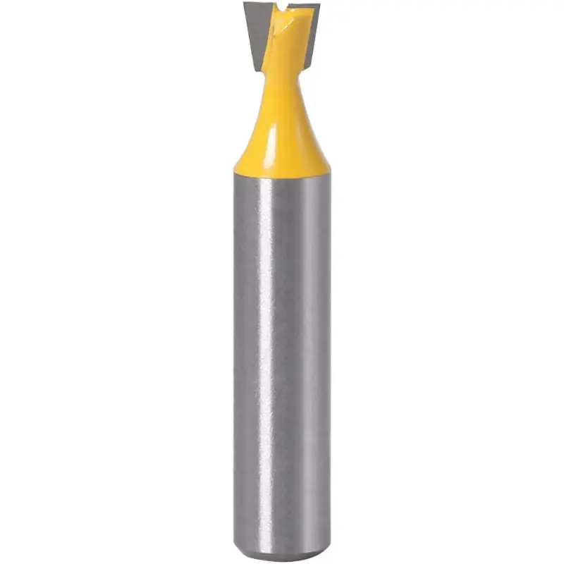 8mm Milling Cutter Bit 1/4 3/8 1/2 5/8 3/4 Dovetail Groove Router Woodwork Tools 649E