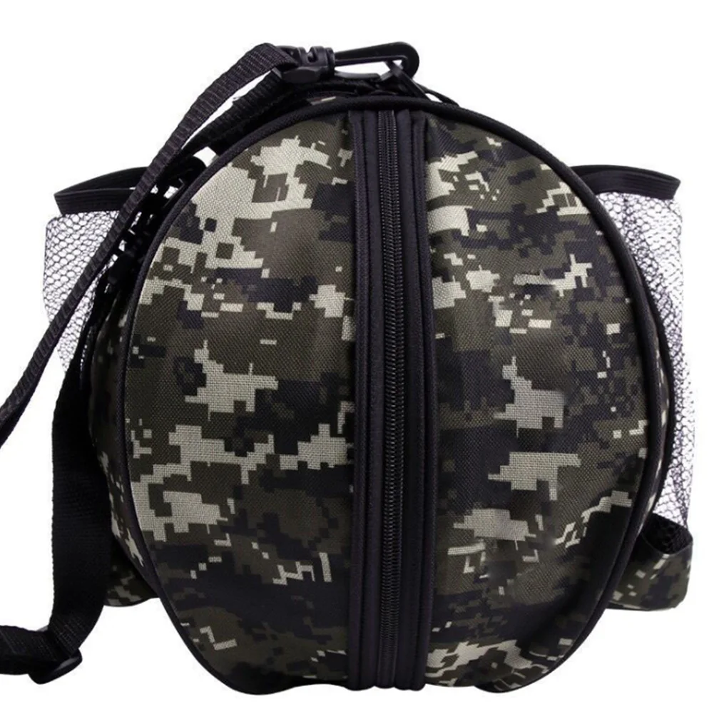 Accessories Football Oxford Cloth Single Shoulder Basketball Bag Outdoor Sports Storage Cycling Water Bottle Detachable Strap | Спорт и