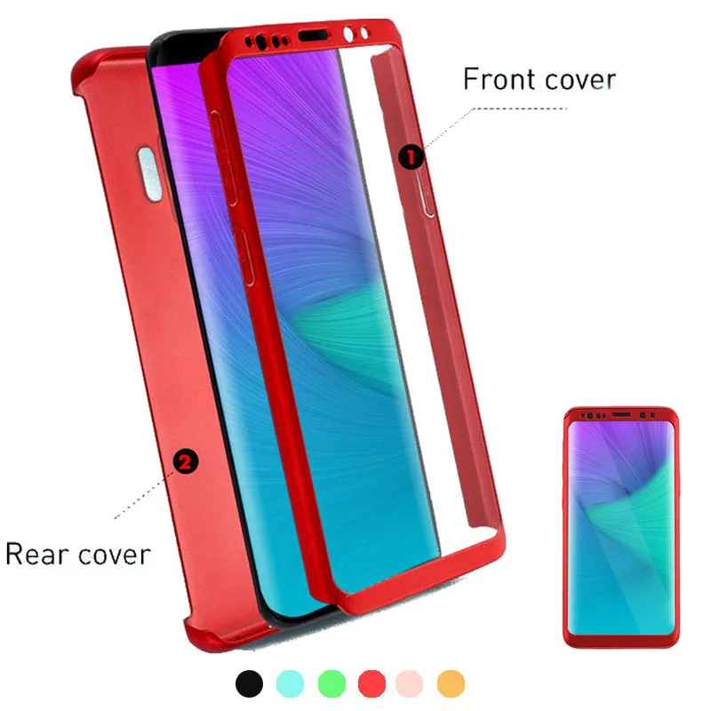 360 полный защитный мобильный телефон чехол для Samsung Galaxy Note Candy A50 S10 S9 S8 Plus
