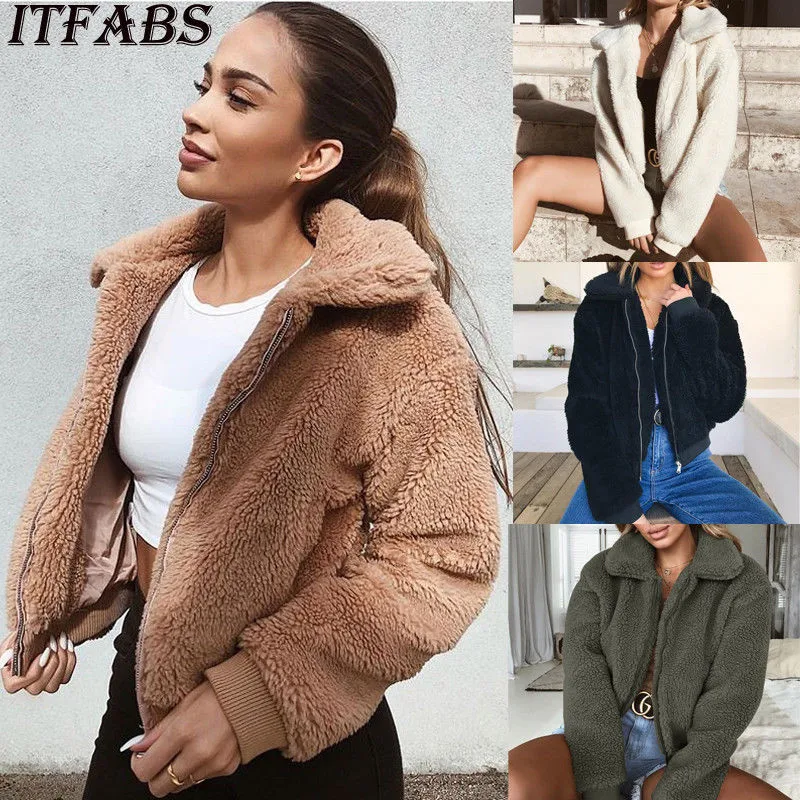 ladies teddy bear fleece jacket