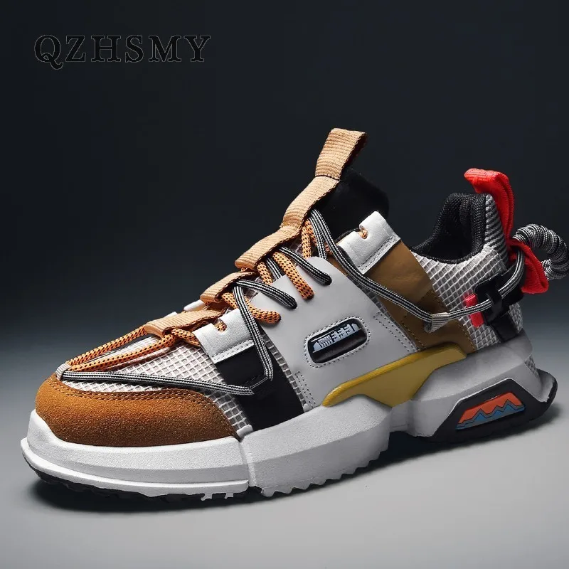 

Qzhsmy Casual Shoes Men Summer Cunha Gross Dad Shoes Men's Ins Hot Harajuku Style Male Douche Train Sneakers Shoe From Brand Men