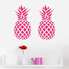 Details about   Pineapple Wall Sticker Art Home Decorations Decor room Bedroom Rose Gold New