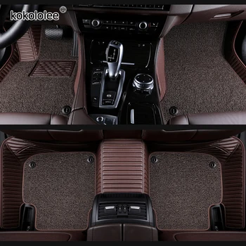 

kokololee Custom car floor mats for Isuzu all model D-MAX mu-X auto accessories car foot mats