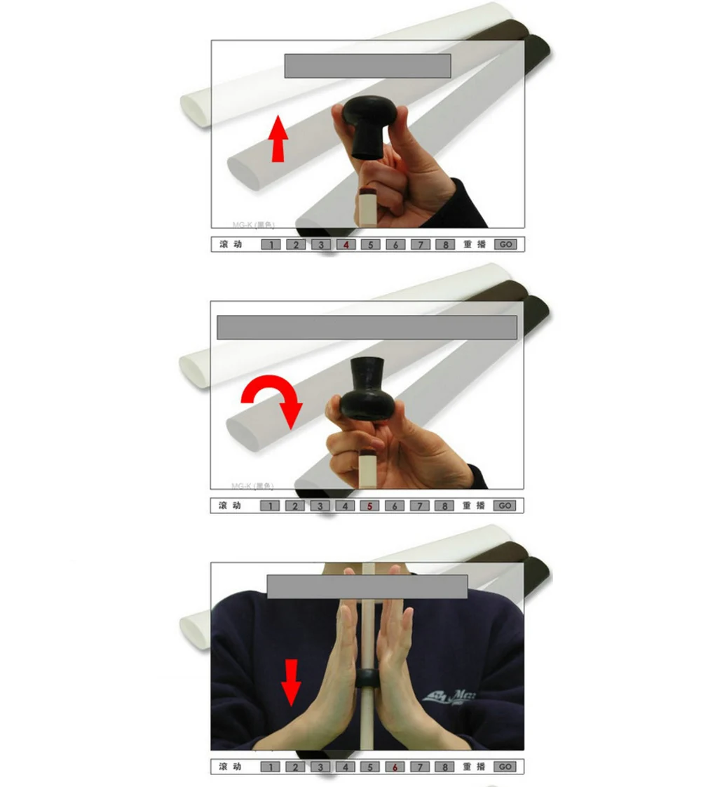Billking billar silicone lidar com manga várias