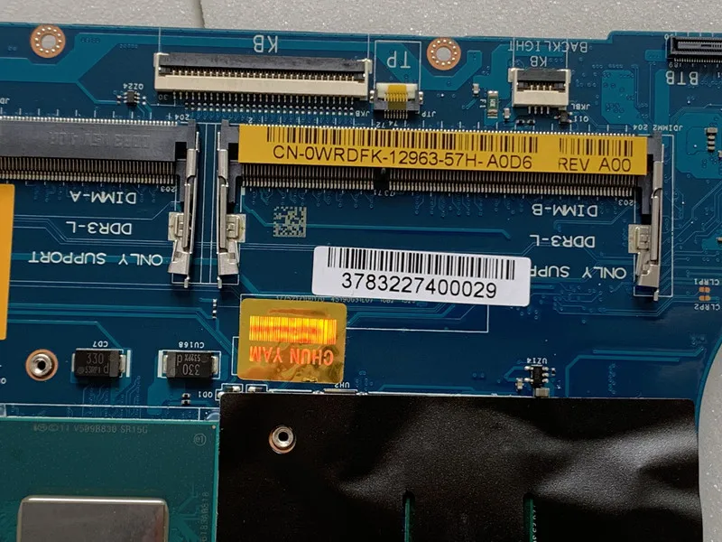 DELL XPS 9530 主板 VAUB0 LA-9942P WRDFK I5-4200H 3